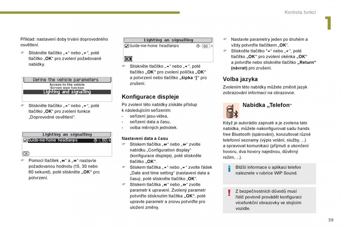 Peugeot 5008 navod k obsludze / page 41