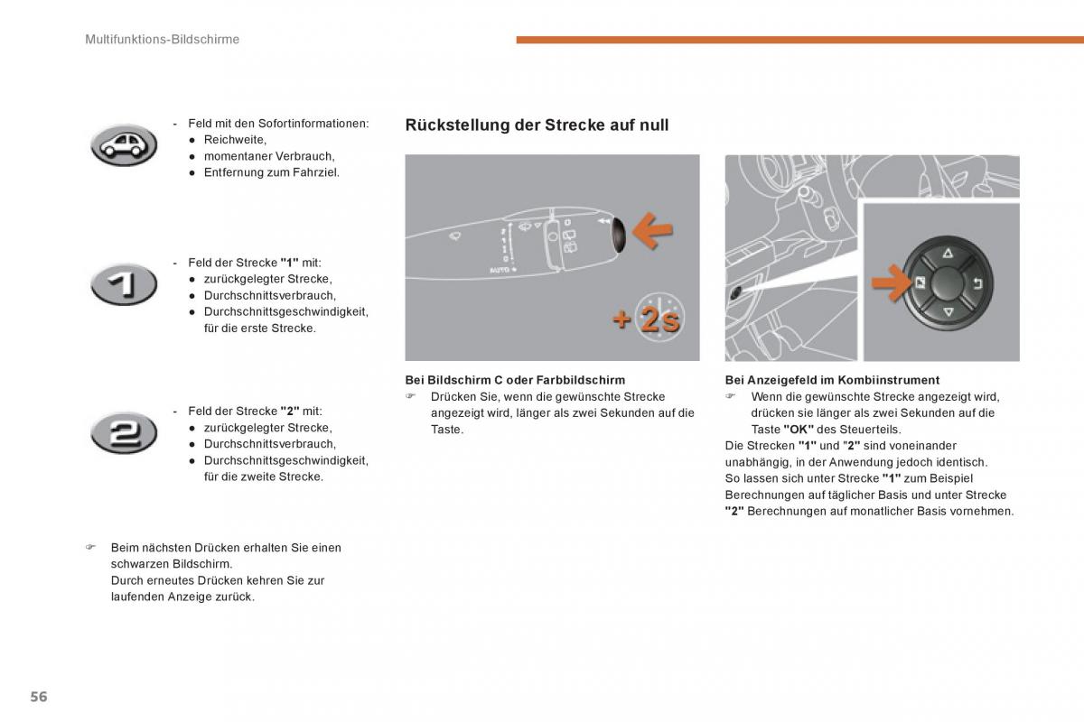 Peugeot 5008 Handbuch / page 58