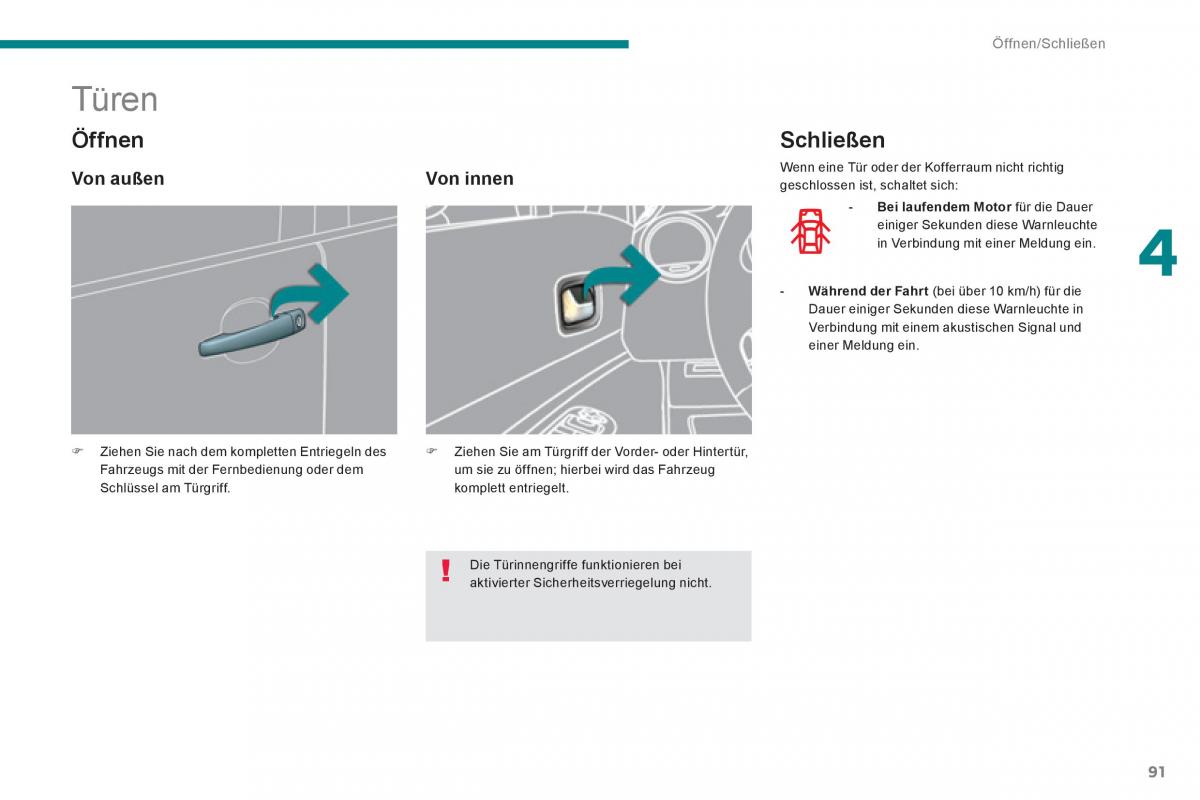 Peugeot 5008 Handbuch / page 93