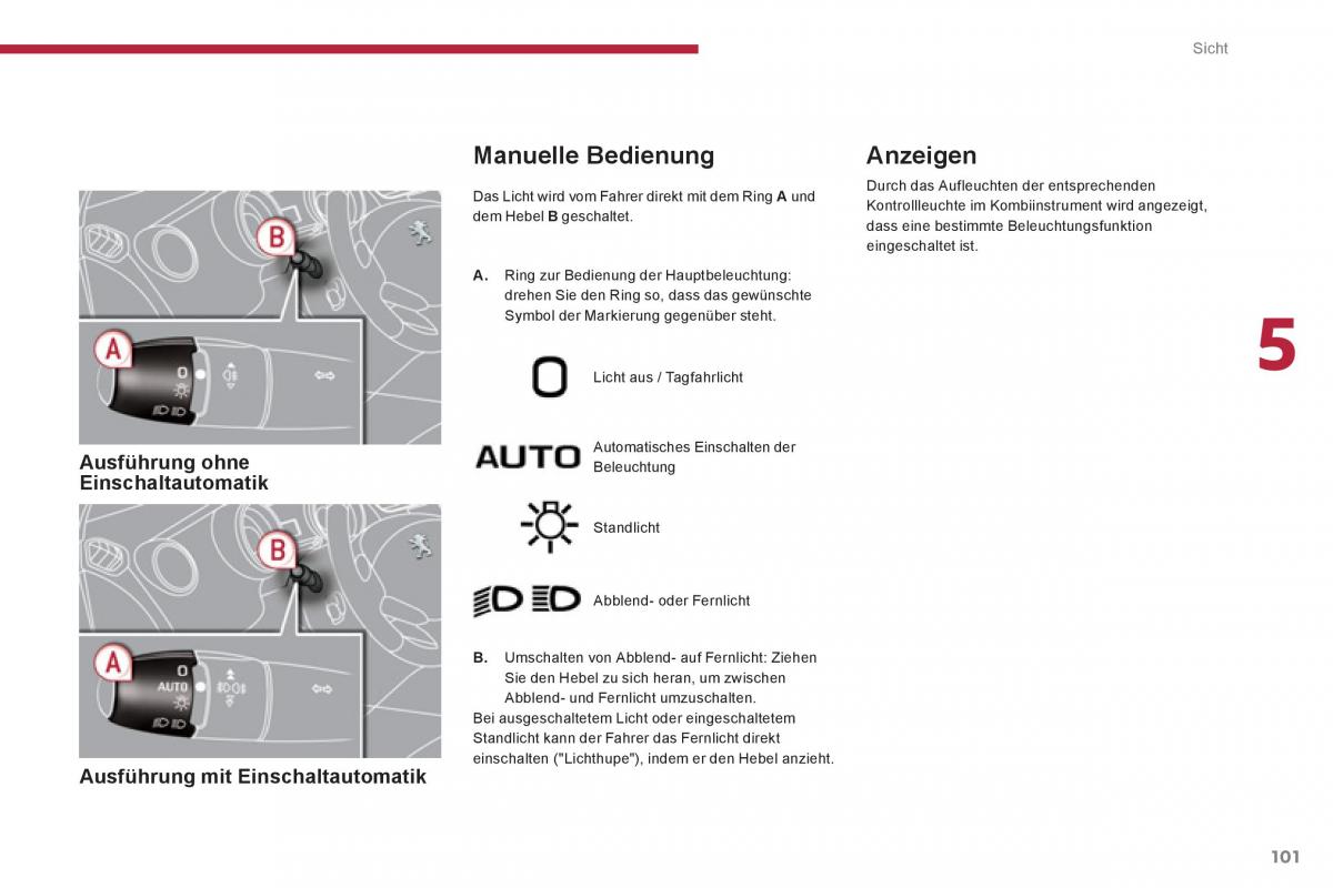 Peugeot 5008 Handbuch / page 103