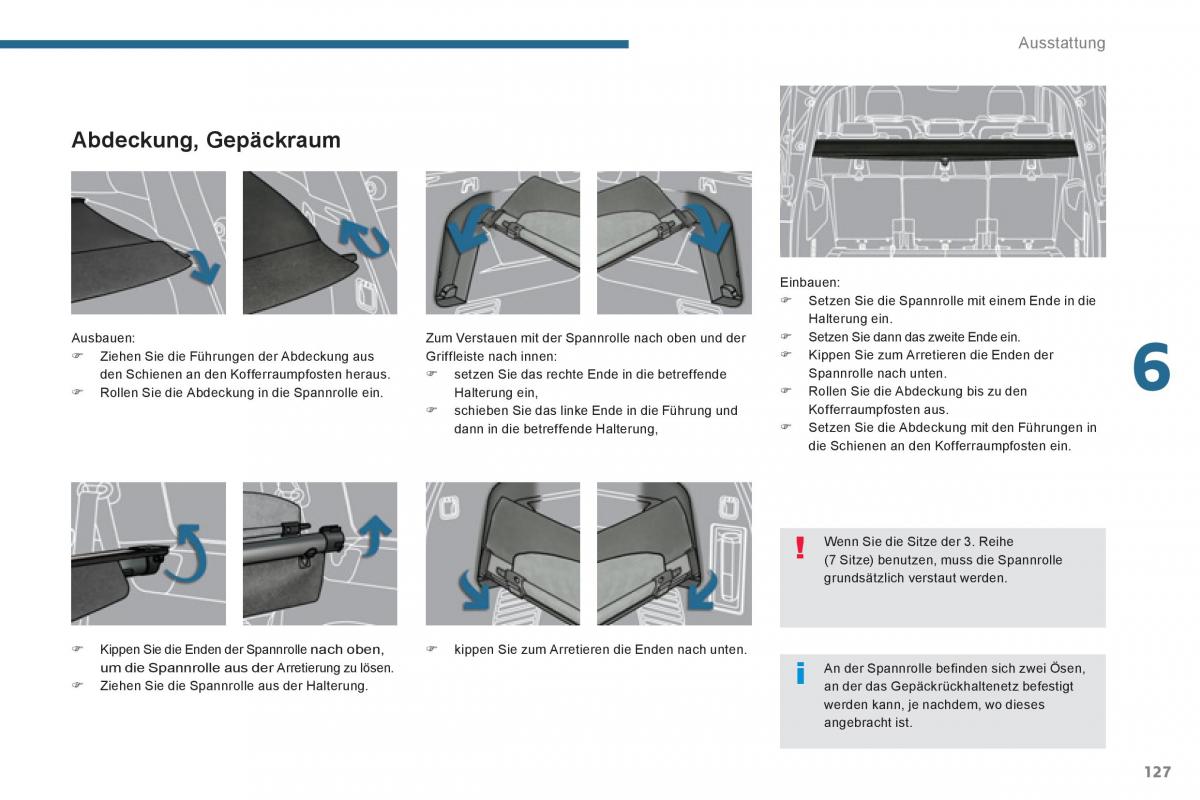 Peugeot 5008 Handbuch / page 129