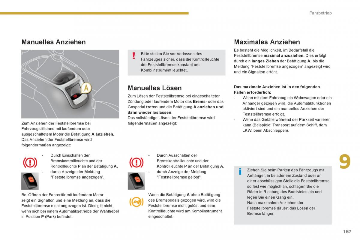 Peugeot 5008 Handbuch / page 169