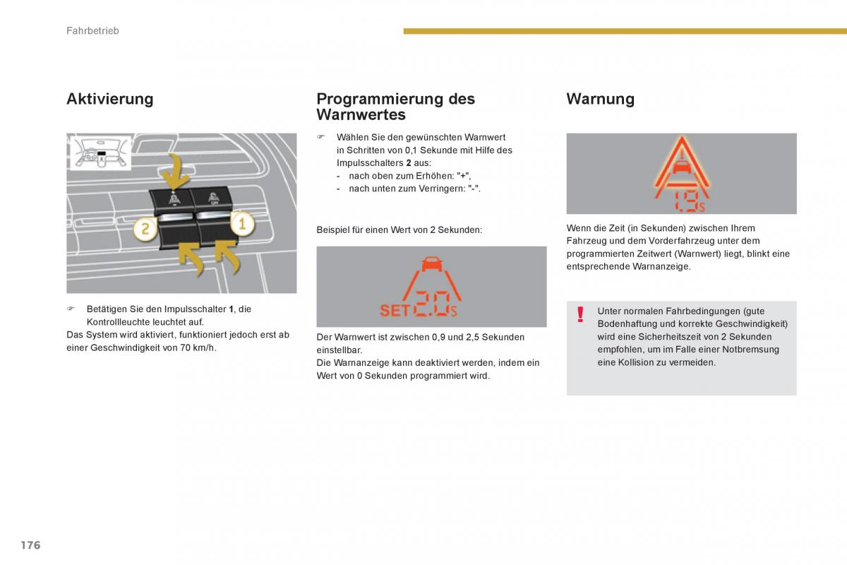 Peugeot 5008 Handbuch / page 178