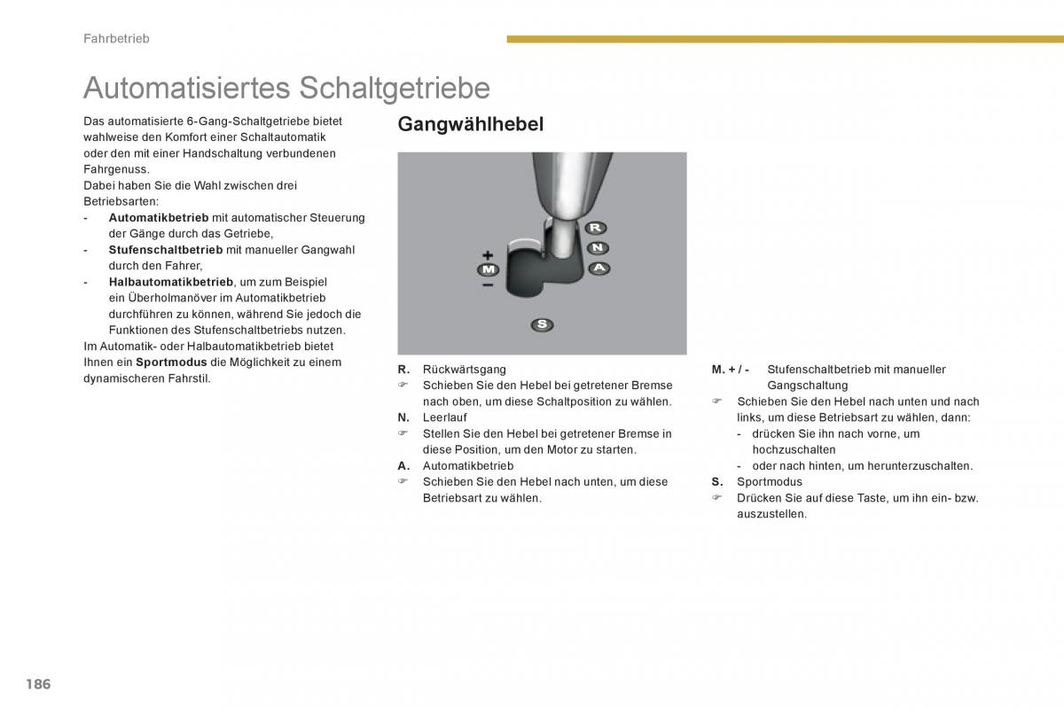 Peugeot 5008 Handbuch / page 188