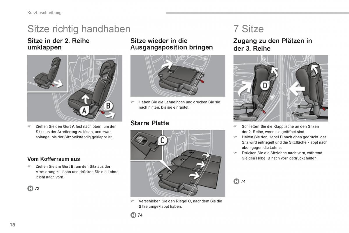 Peugeot 5008 Handbuch / page 20