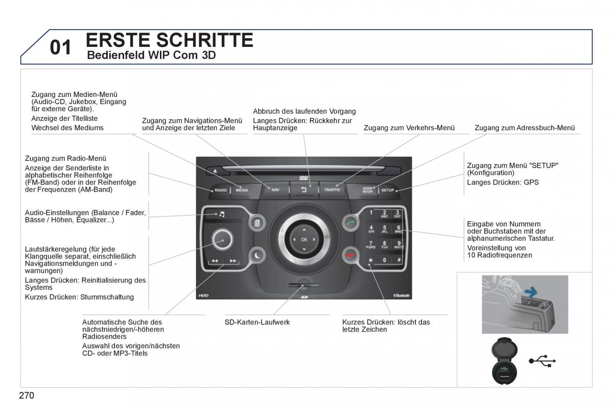 Peugeot 5008 Handbuch / page 272