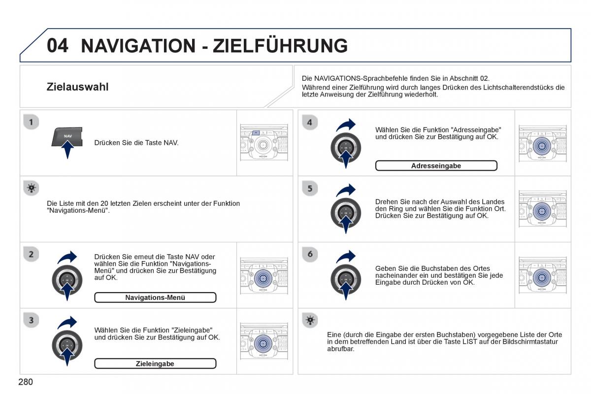 Peugeot 5008 Handbuch / page 282