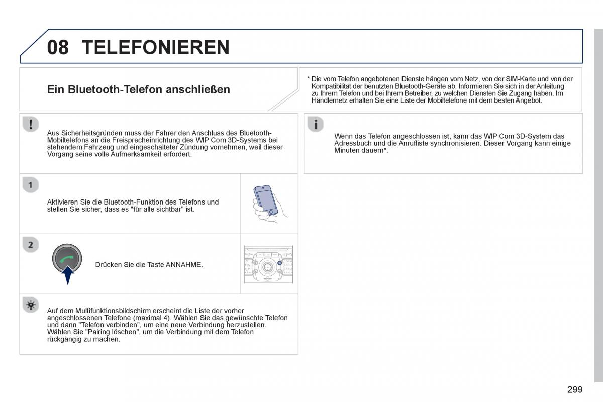 Peugeot 5008 Handbuch / page 301