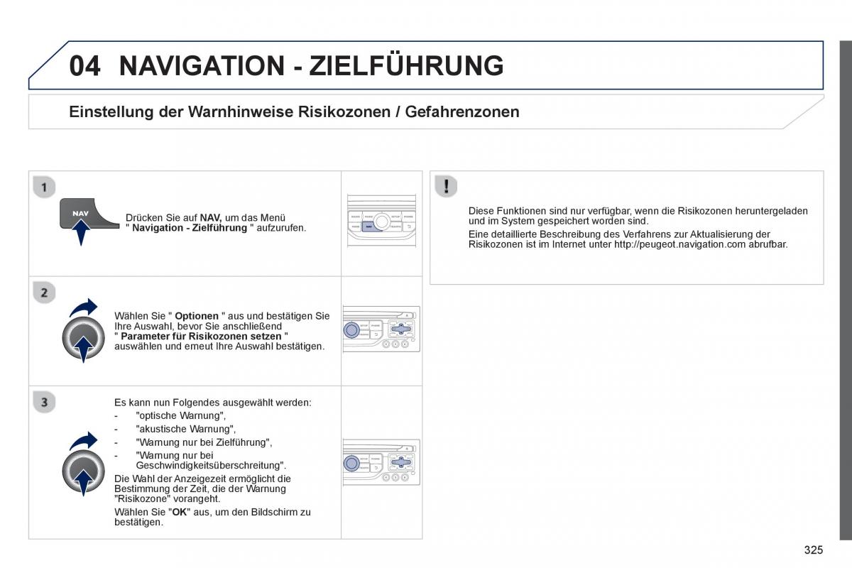 Peugeot 5008 Handbuch / page 327