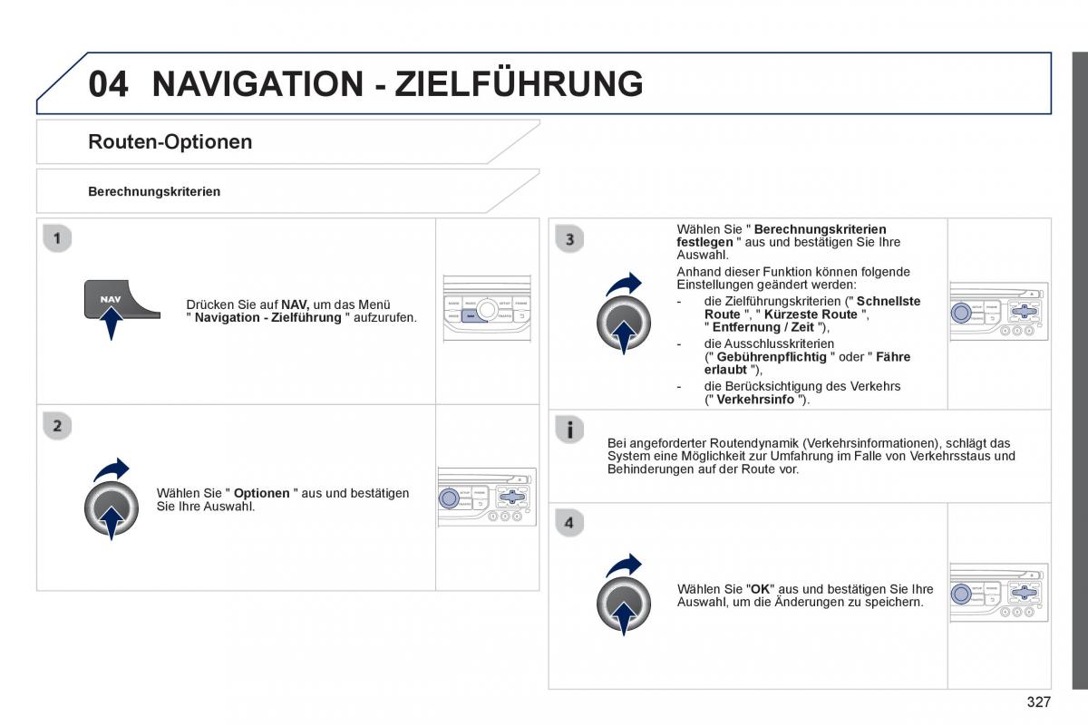 Peugeot 5008 Handbuch / page 329