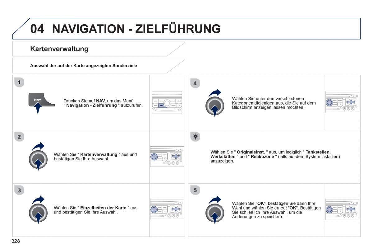 Peugeot 5008 Handbuch / page 330