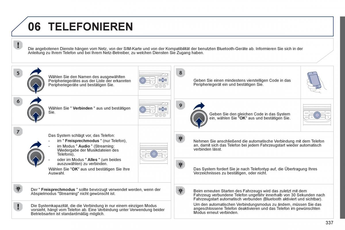 Peugeot 5008 Handbuch / page 339