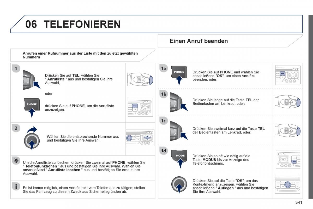 Peugeot 5008 Handbuch / page 343