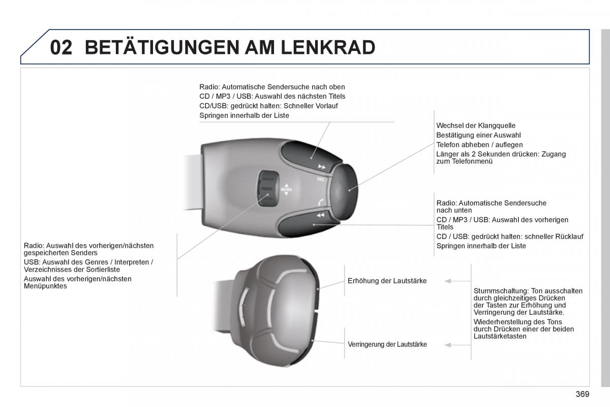 Peugeot 5008 Handbuch / page 371