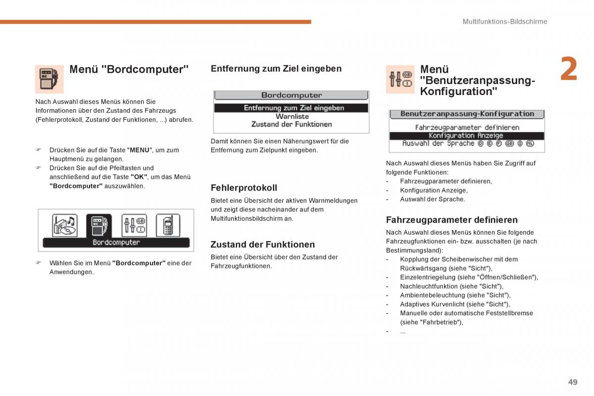 Peugeot 5008 Handbuch / page 51