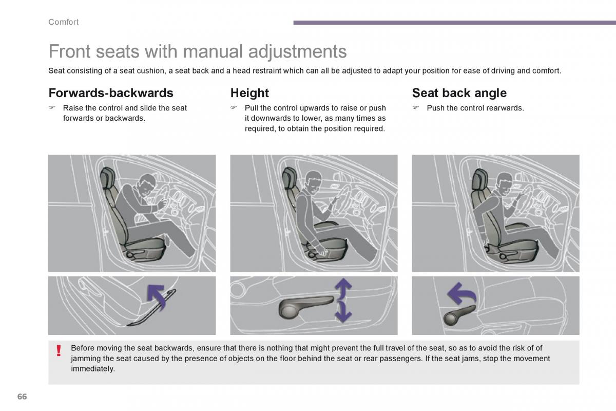 Peugeot 5008 owners manual / page 68