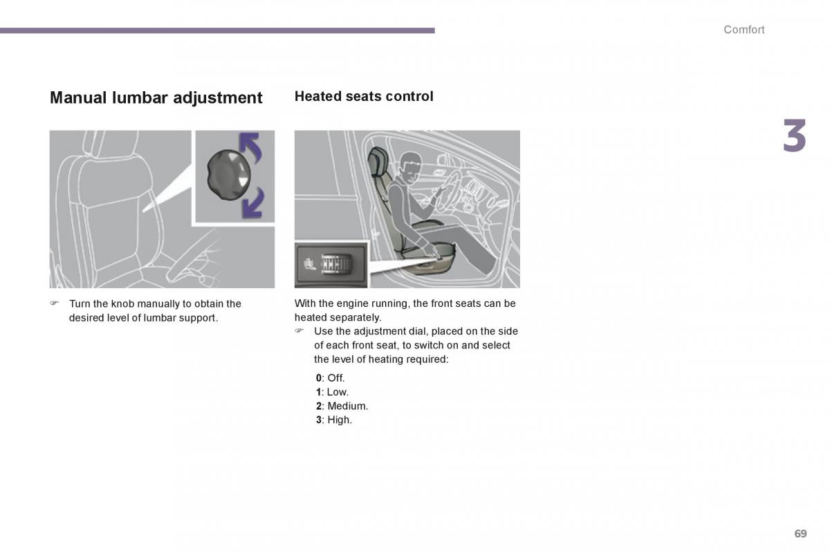 Peugeot 5008 owners manual / page 71