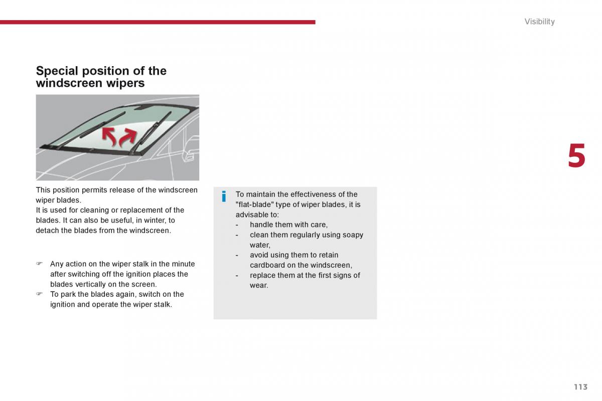 Peugeot 5008 owners manual / page 115