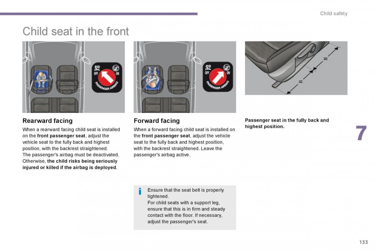 Peugeot 5008 owners manual / page 135