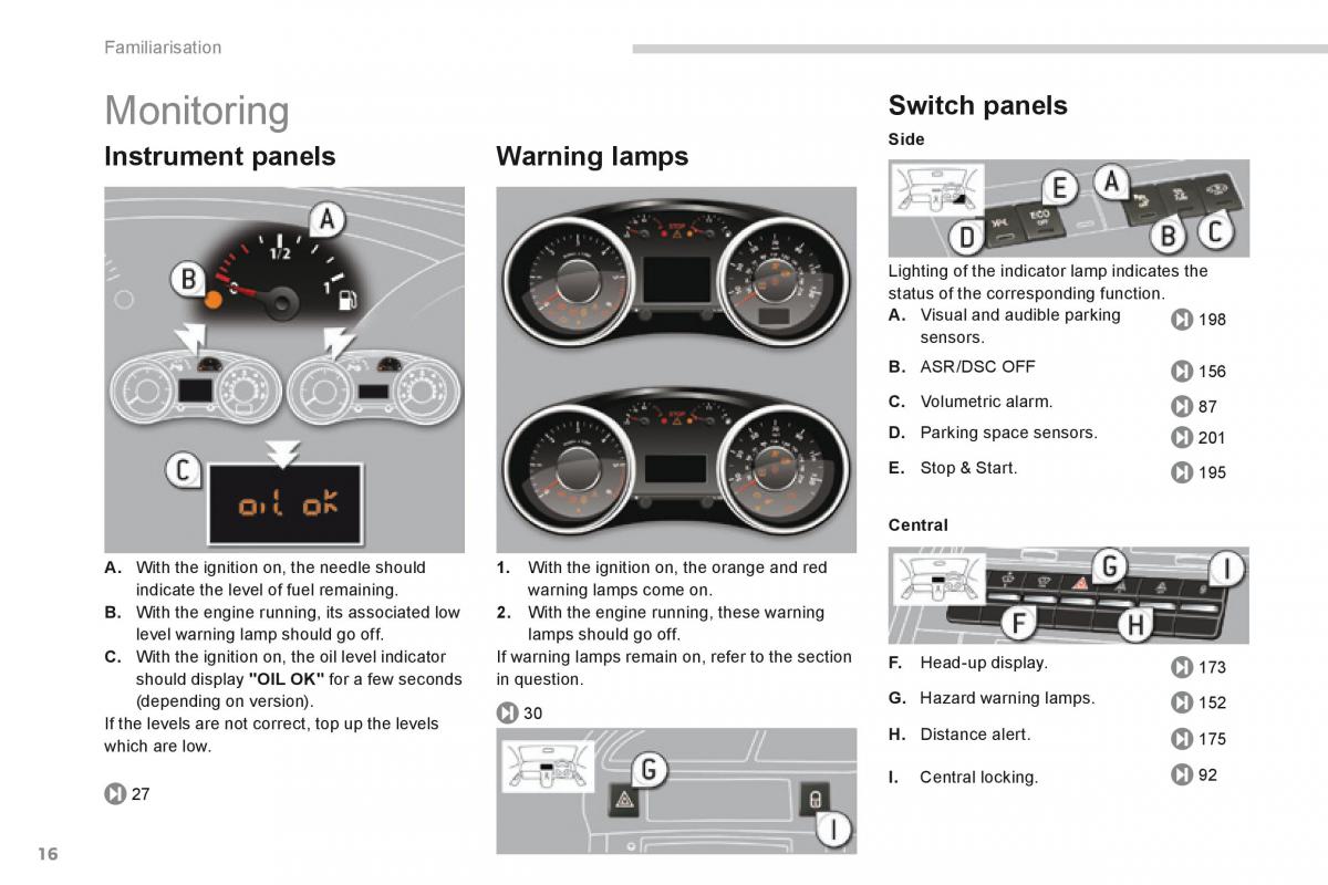 Peugeot 5008 owners manual / page 18