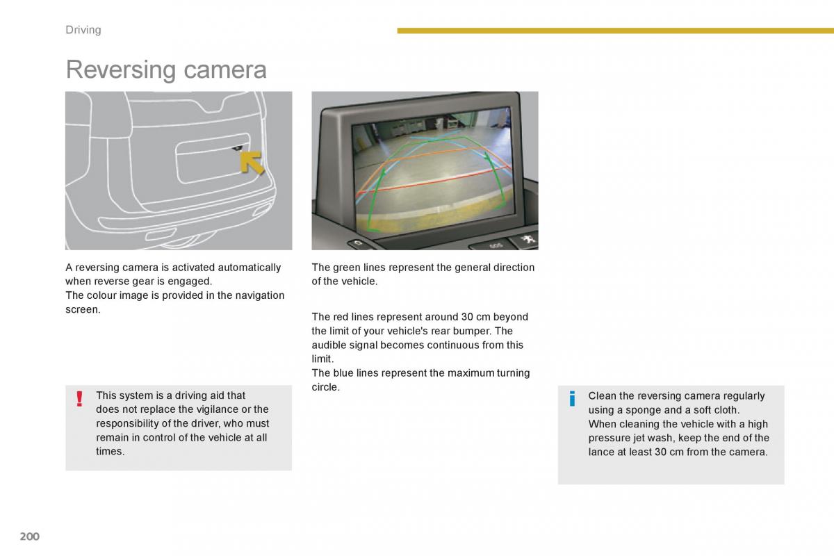 Peugeot 5008 owners manual / page 202