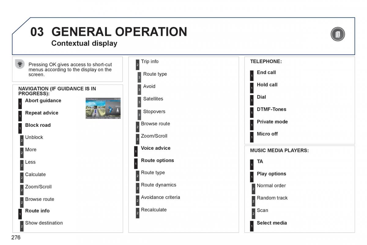 Peugeot 5008 owners manual / page 278