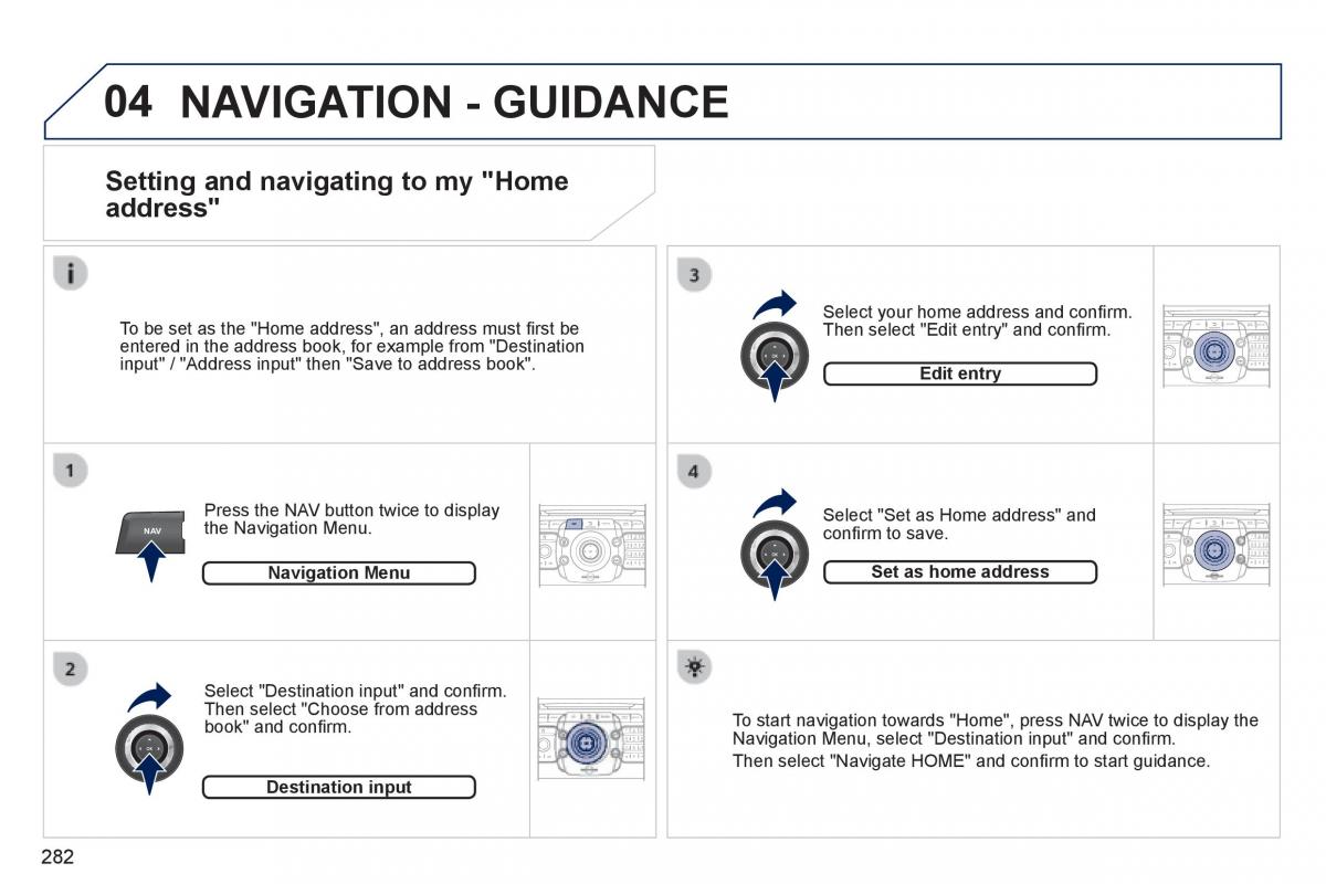 Peugeot 5008 owners manual / page 284