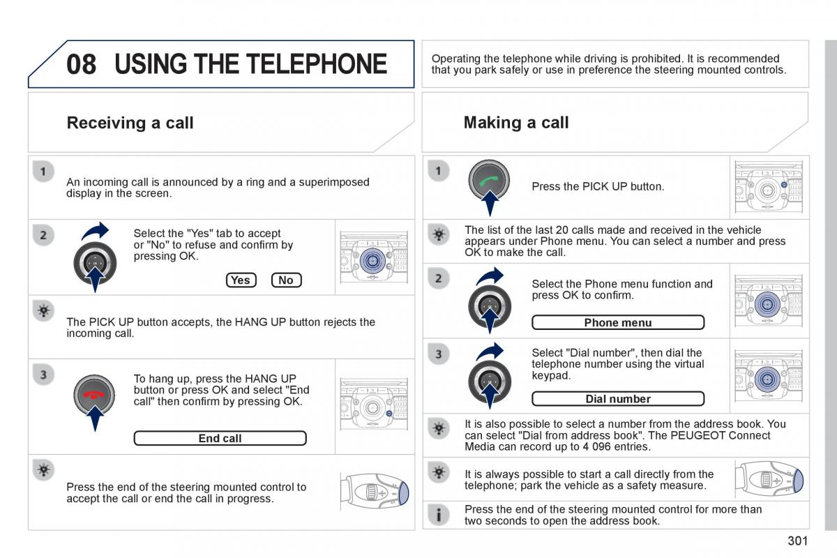 Peugeot 5008 owners manual / page 303