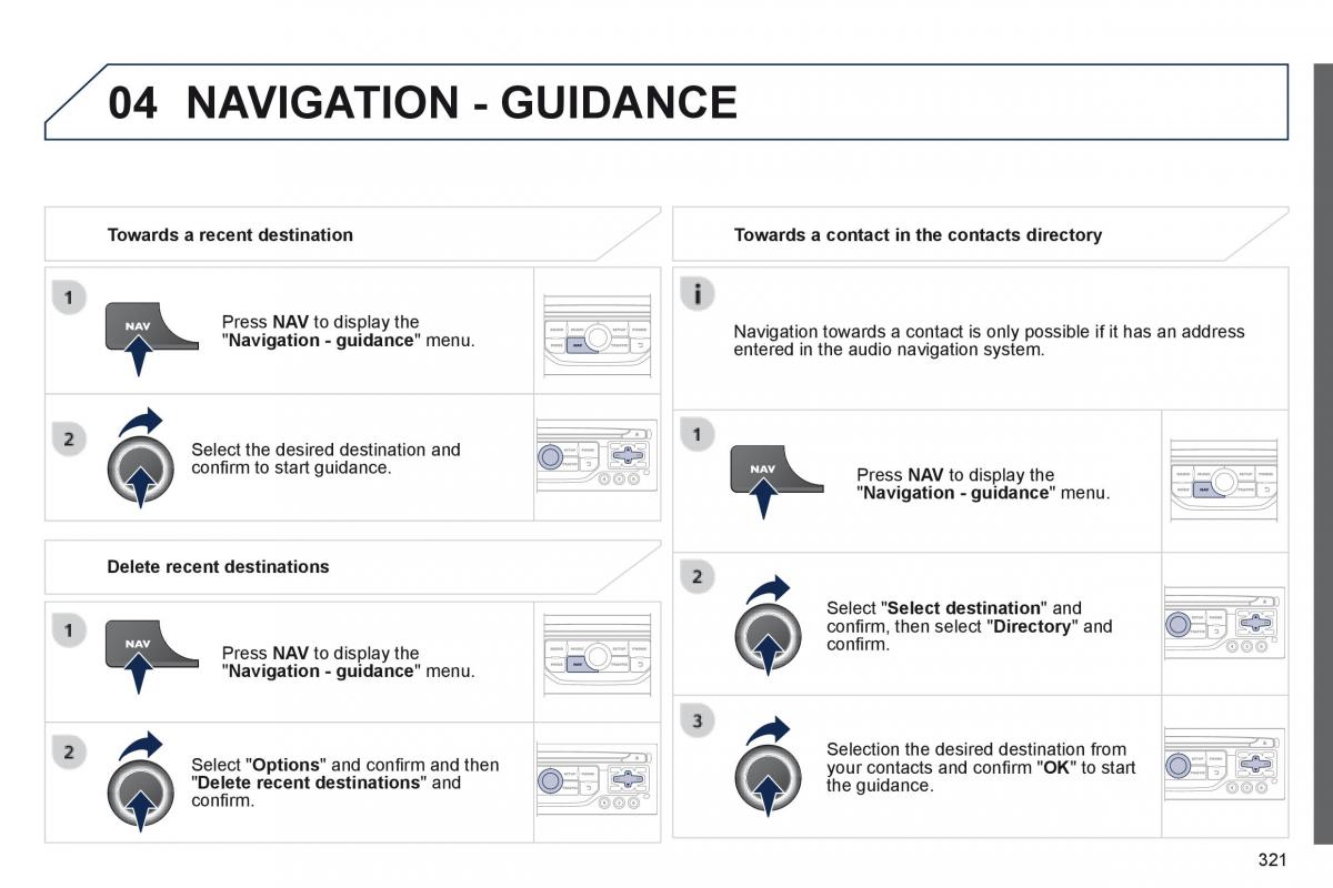 Peugeot 5008 owners manual / page 323