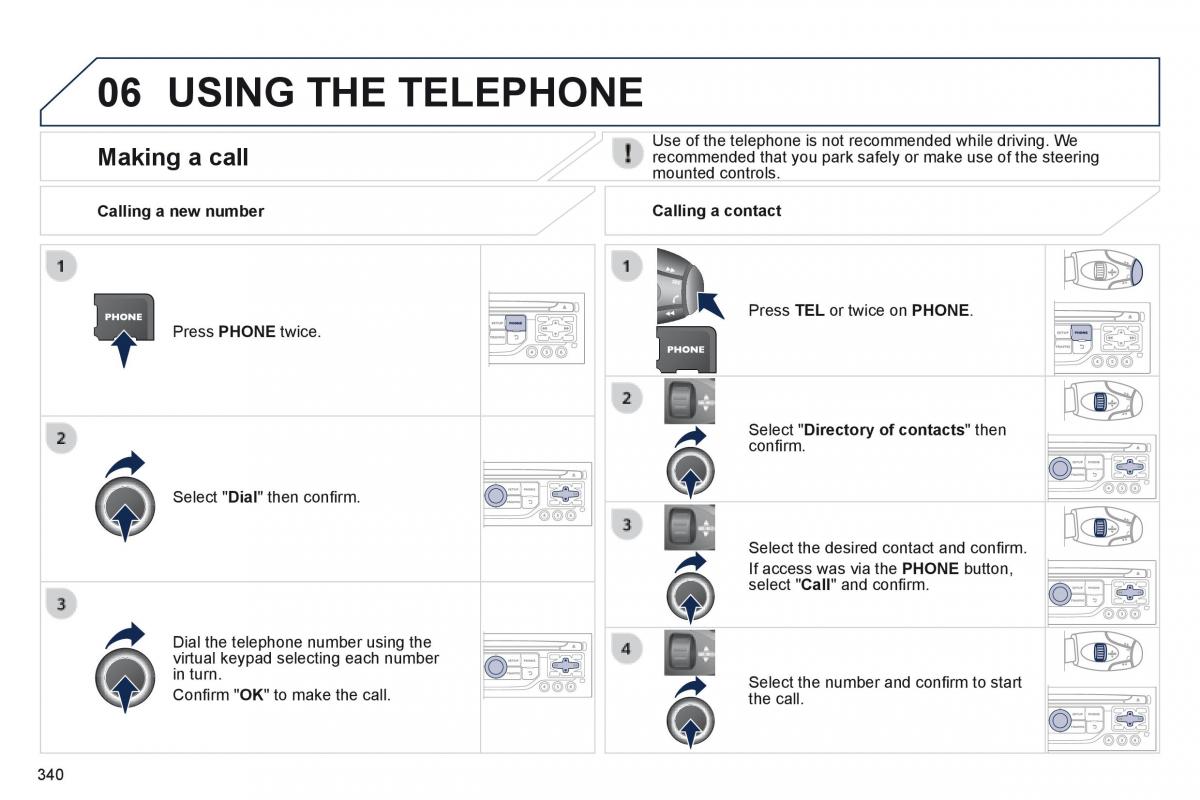 Peugeot 5008 owners manual / page 342