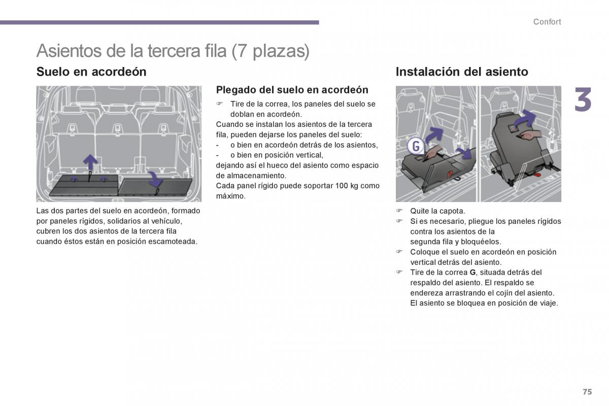 manual  Peugeot 5008 manual del propietario / page 77