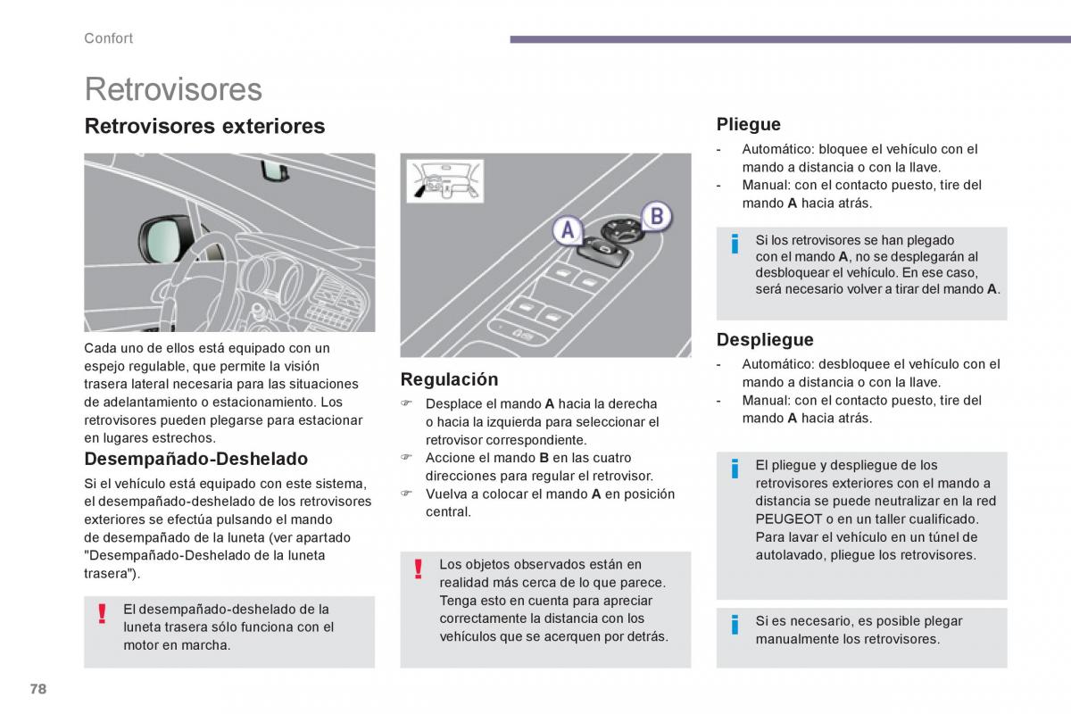 Peugeot 5008 manual del propietario / page 80