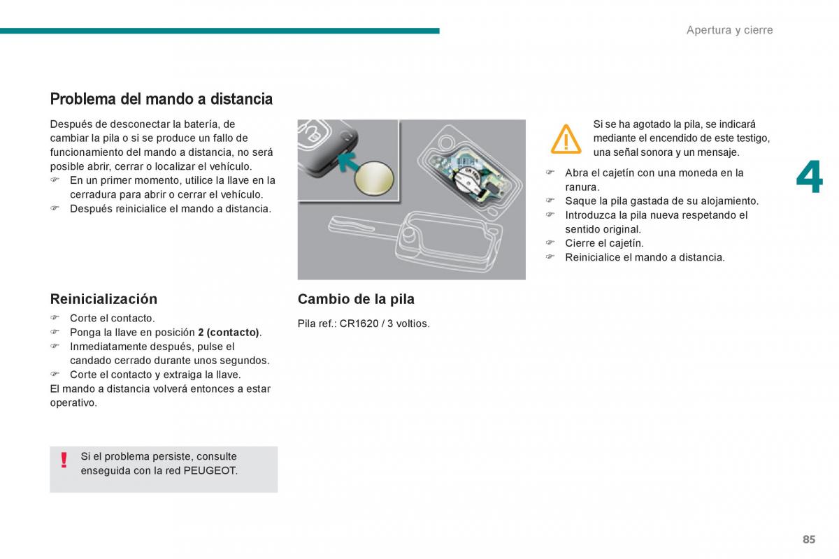 manual  Peugeot 5008 manual del propietario / page 87