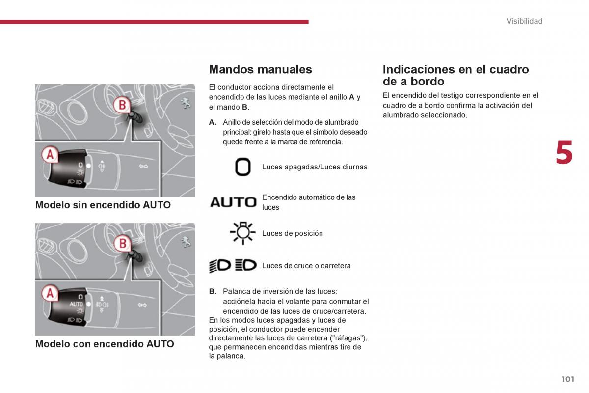 manual  Peugeot 5008 manual del propietario / page 103