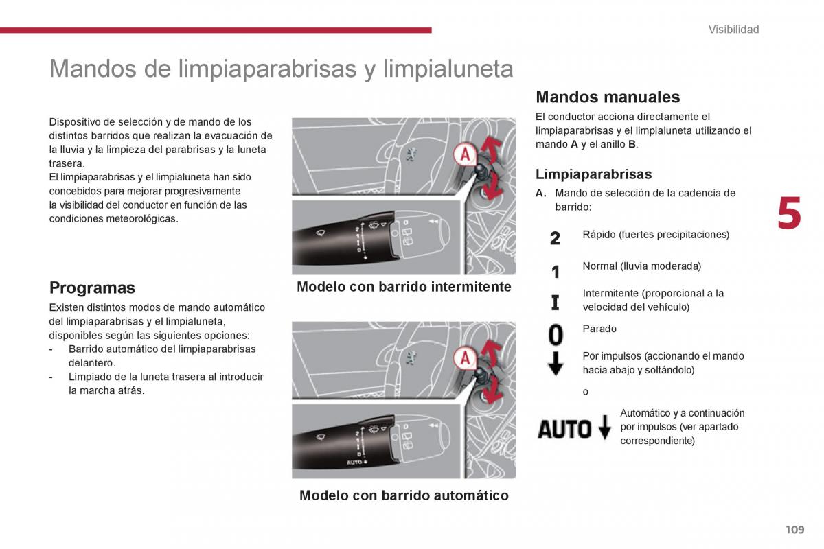 manual  Peugeot 5008 manual del propietario / page 111