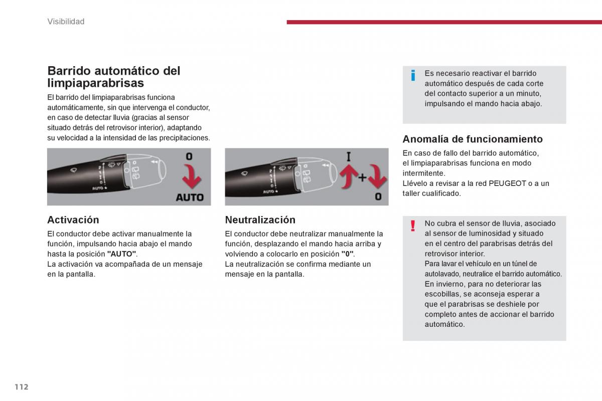 manual  Peugeot 5008 manual del propietario / page 114