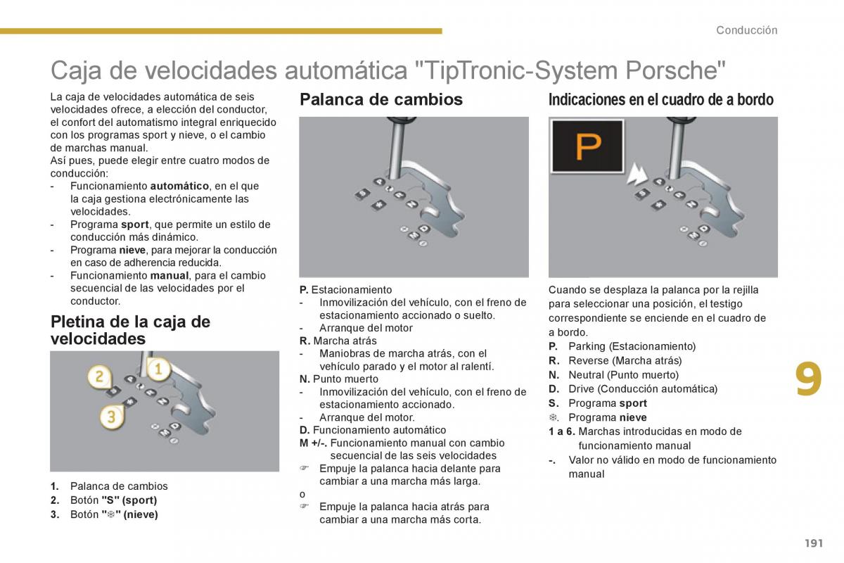 manual  Peugeot 5008 manual del propietario / page 193