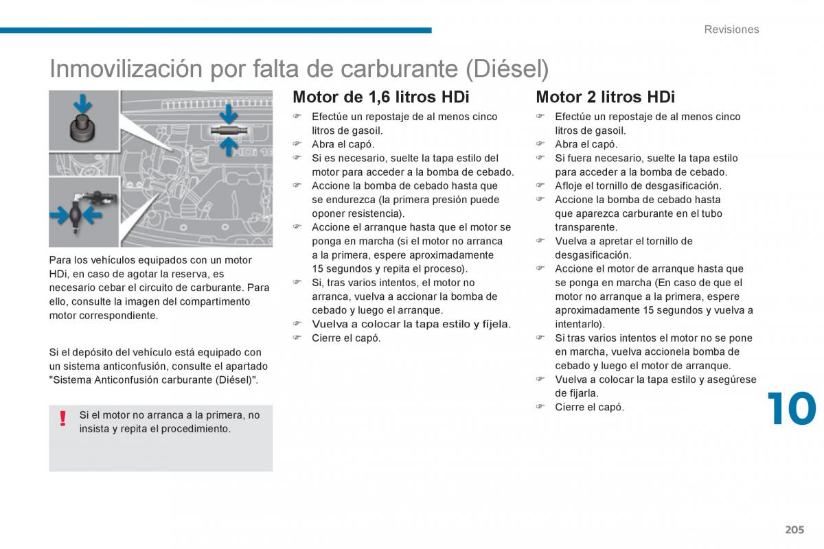 manual  Peugeot 5008 manual del propietario / page 207