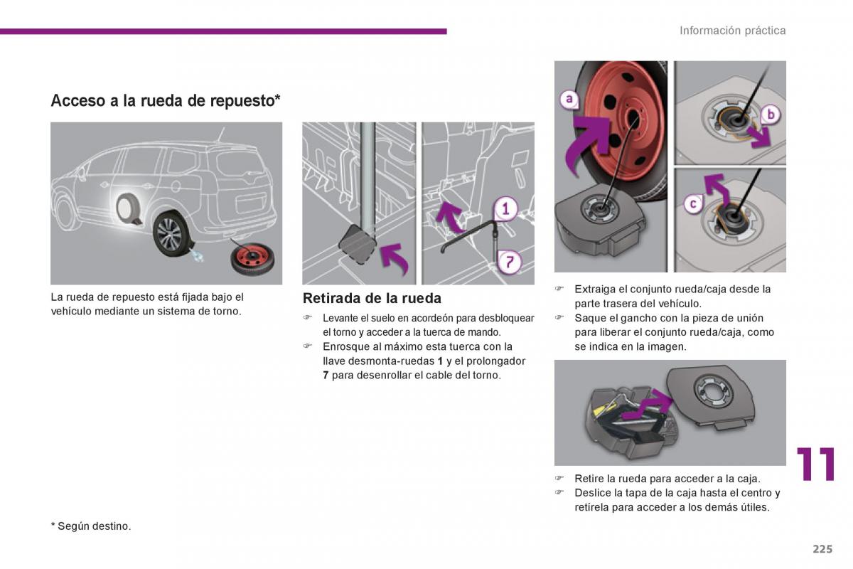 manual  Peugeot 5008 manual del propietario / page 227