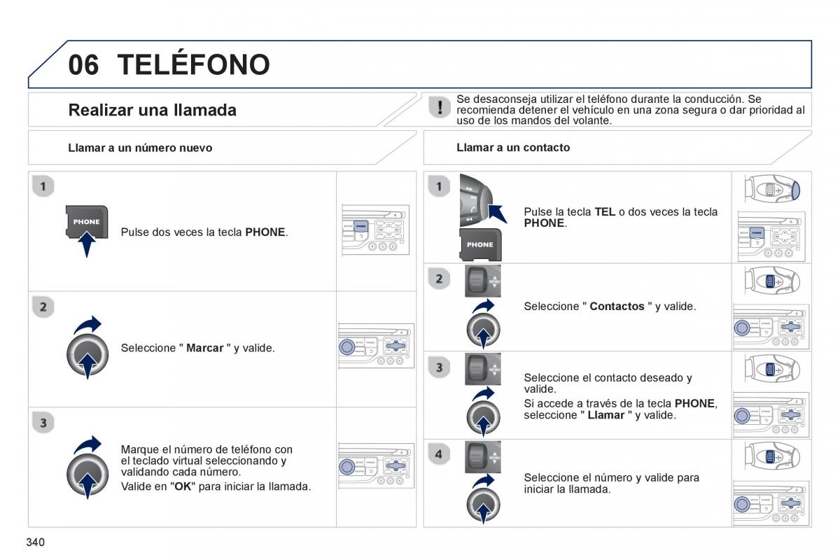 manual  Peugeot 5008 manual del propietario / page 342