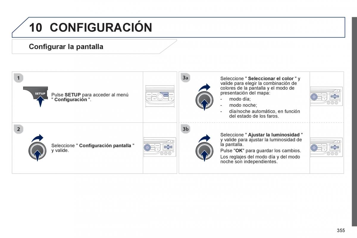 manual  Peugeot 5008 manual del propietario / page 357