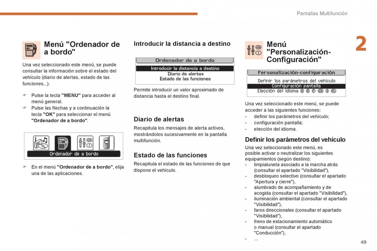 manual  Peugeot 5008 manual del propietario / page 51