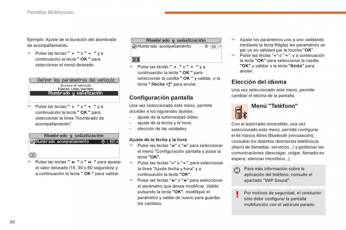 Peugeot 5008 manual del propietario / page 52