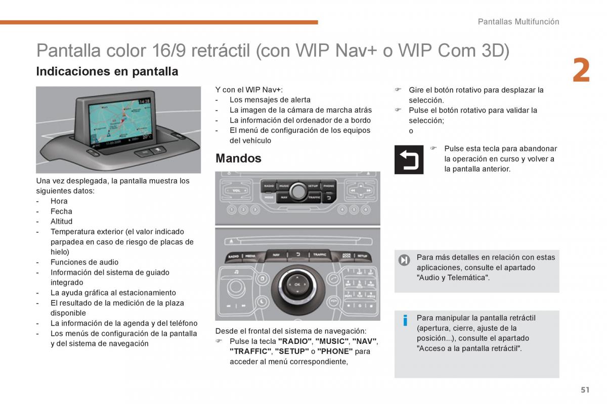 manual  Peugeot 5008 manual del propietario / page 53