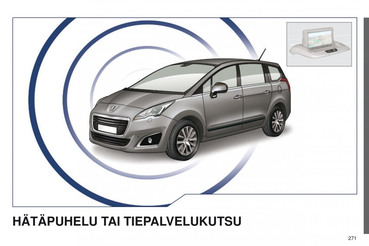 Peugeot 5008 omistajan kasikirja / page 273