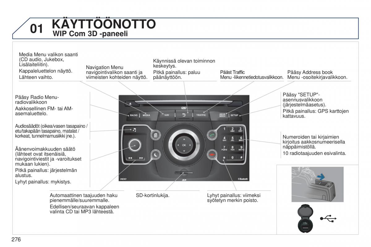 Peugeot 5008 omistajan kasikirja / page 278