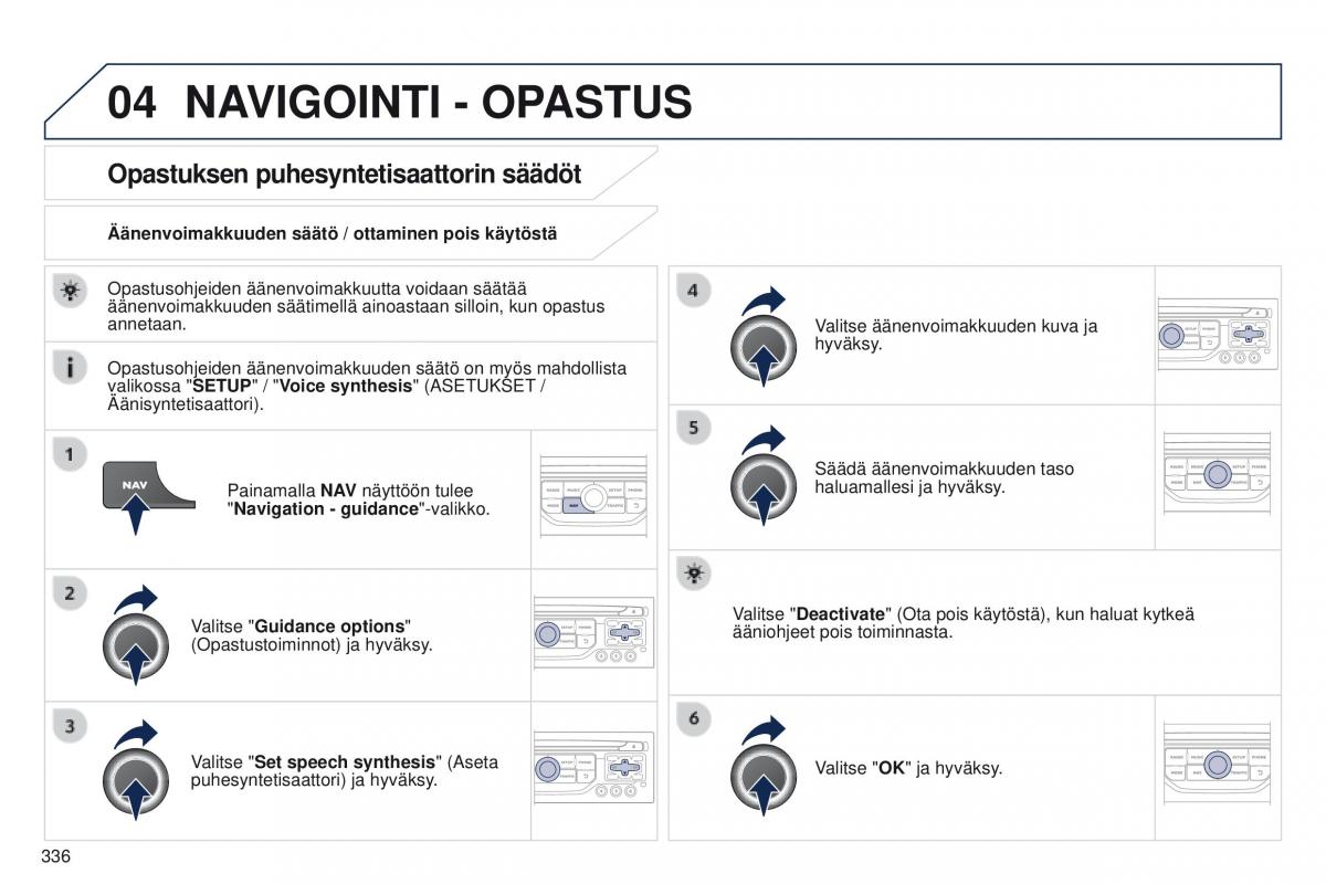 Peugeot 5008 omistajan kasikirja / page 338