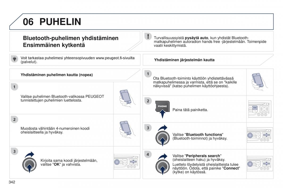 Peugeot 5008 omistajan kasikirja / page 344