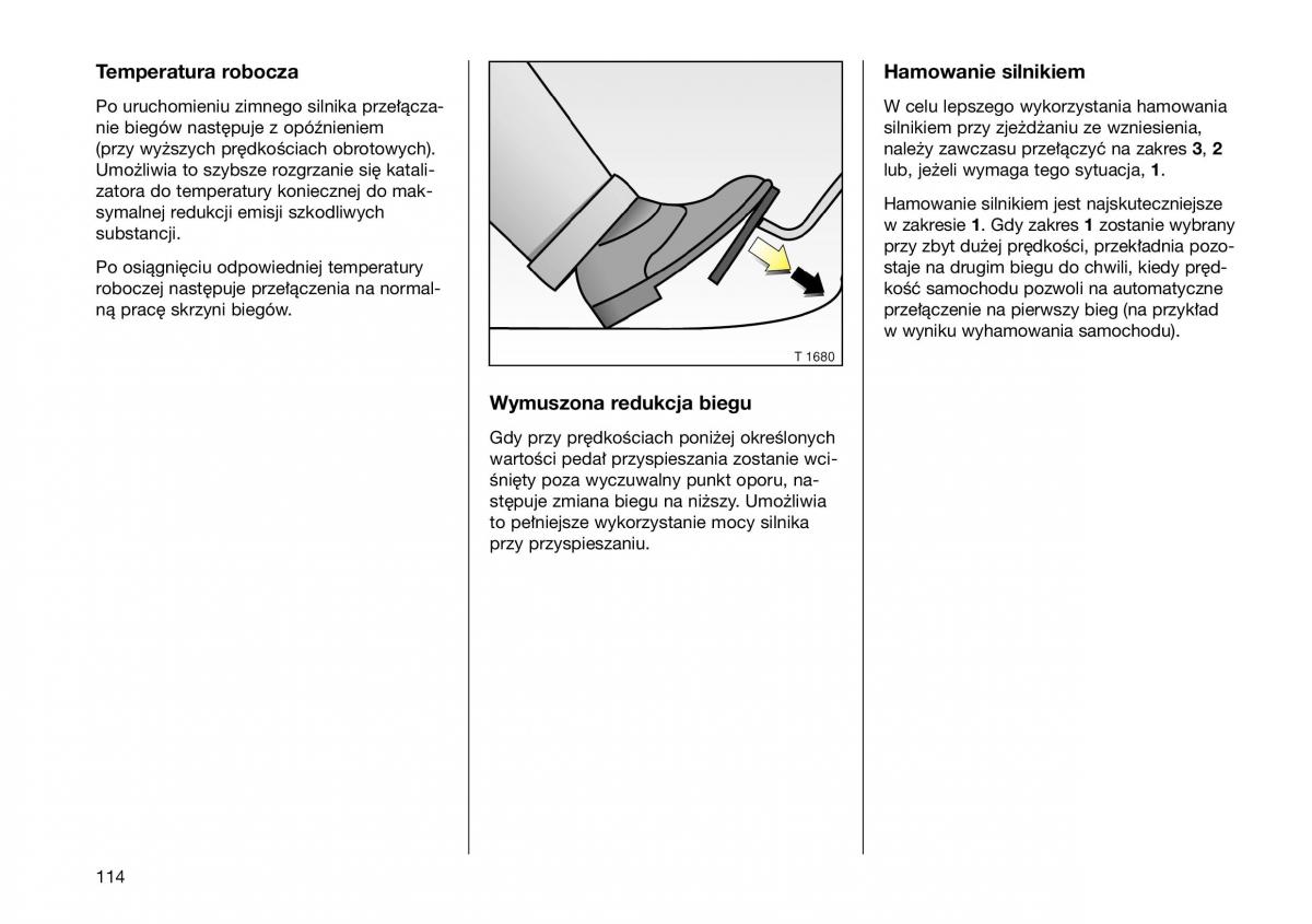 Opel Frontera B Isuzu Wizard Vauxhall Holden instrukcja obslugi instrukcja obslugi / page 114