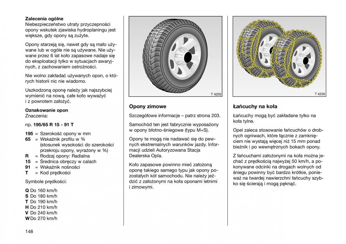 Opel Frontera B Isuzu Wizard Vauxhall Holden instrukcja obslugi instrukcja obslugi / page 148